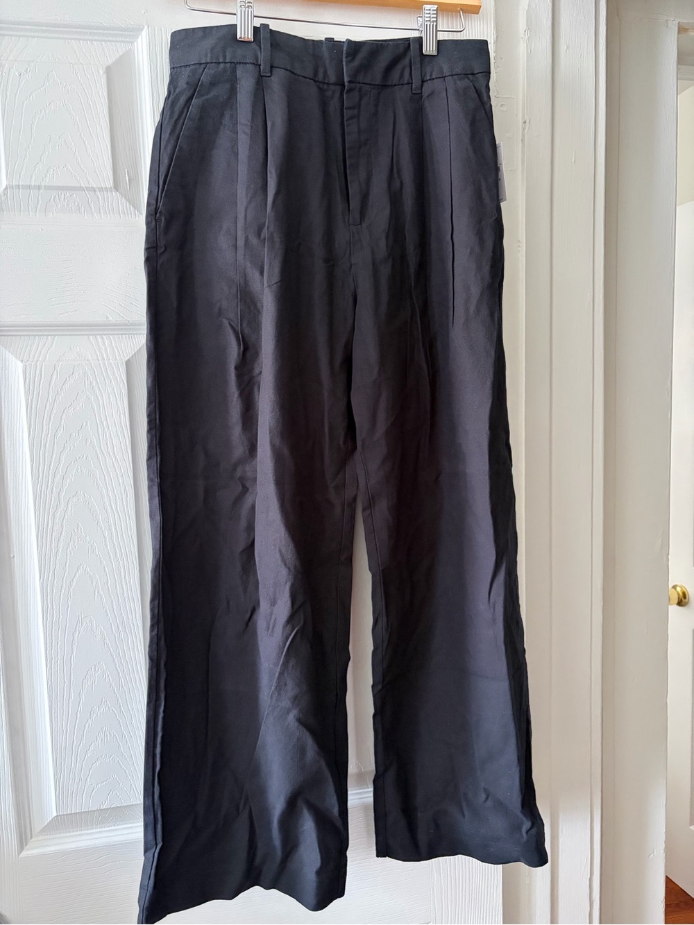 GAP 365 High Rise Linen-Blend Trousers